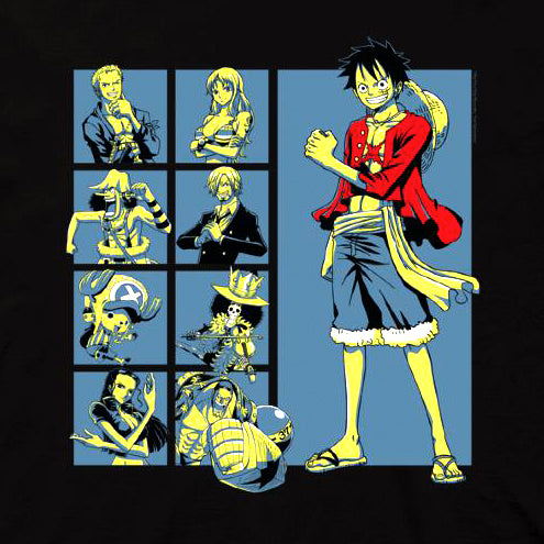 Pirate Group Grid T-Shirt