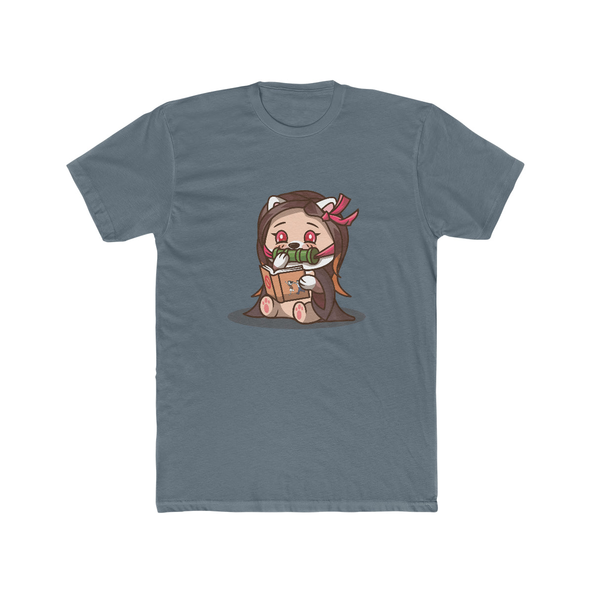 Bookworm Demon Cat T Shirt