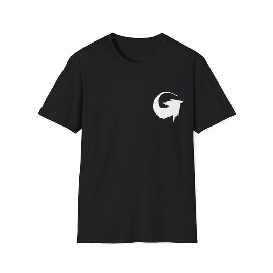 The Great Kaiju Battle Back Design Front Logo T-Shirt