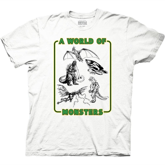 Kaiju Classic A World Of Monsters T-Shirt