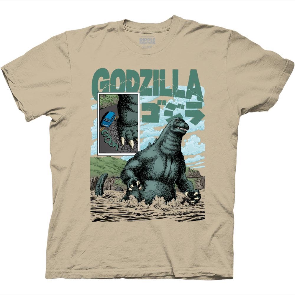 Kaiju Classic Comic Ocean Art T-Shirt