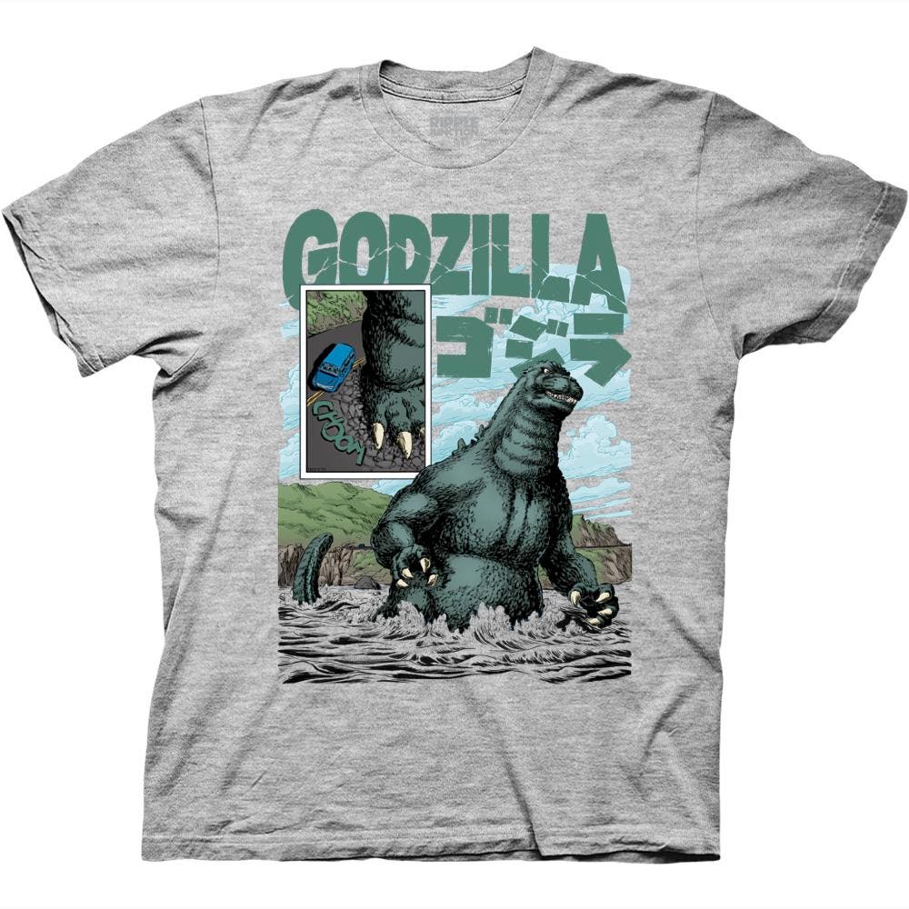 Kaiju Classic Comic Ocean Art T-Shirt