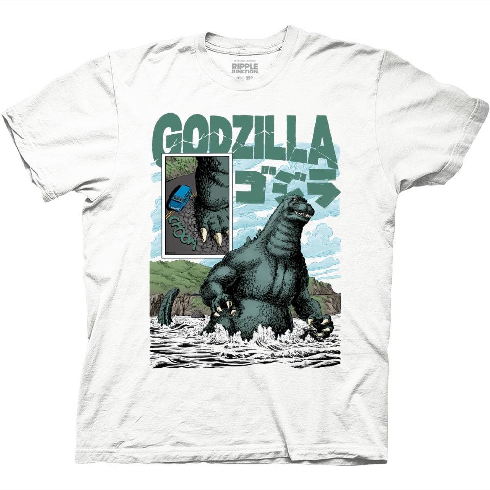 Kaiju Classic Comic Ocean Art T-Shirt