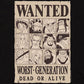 Pirate Group Wanted Poster T-Shirt