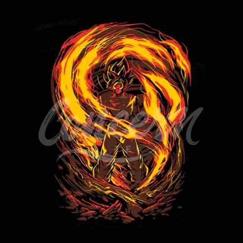 The Flaming Earth Hero T-Shirt